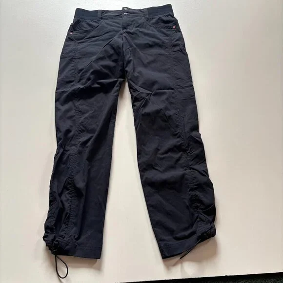 Title Nine Climber Pant Dark Blue Outdoor Hiking Rock Climbing Cargo Utility - Picture 7 of 16
